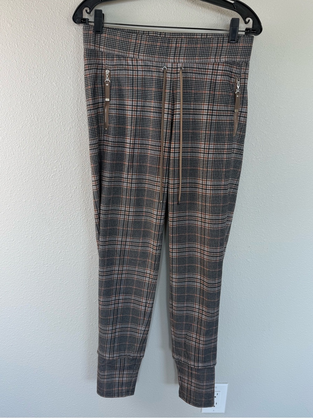 RAFFAELLO ROSSI Candy O Jogger Pant Brown Tan Business Casual Women’s Size 6